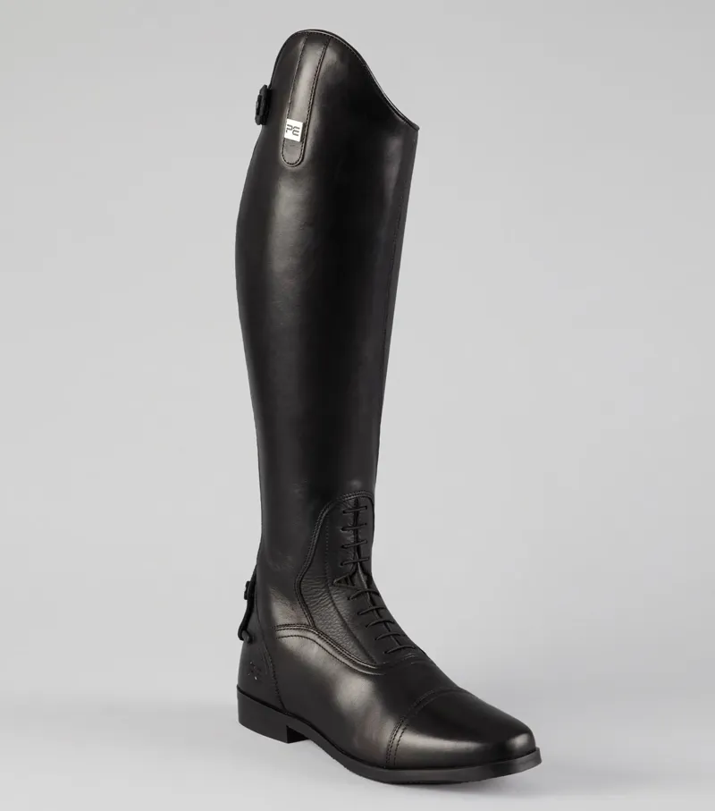 Premier Equine Men's Silentio Tall Leather Field Boot - Black