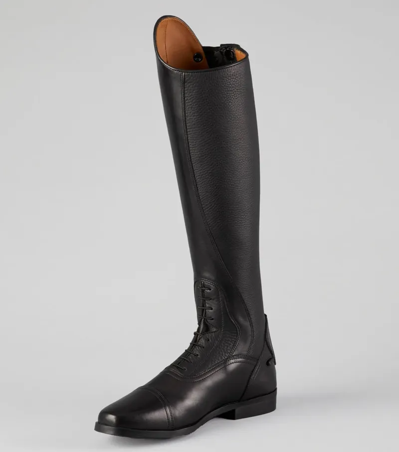 Premier Equine Men's Silentio Tall Leather Field Boot - Black-4