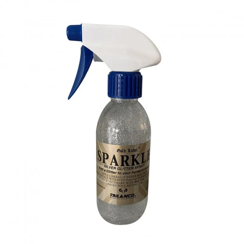 Gold Label Sparkle Glitter Spray - Silver 250 ml