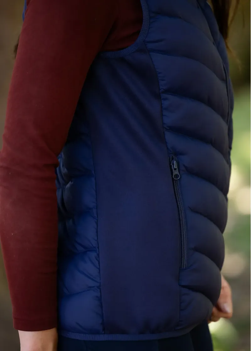 Woof Wear Ladies Heated Gilet - Navy-3