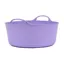 Red Gorilla Tubtrug Flexible Small Shallow 15L Bucket - Soft Purple