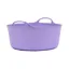 Red Gorilla Tubtrug Flexible Small Shallow 15L Bucket - Soft Purple