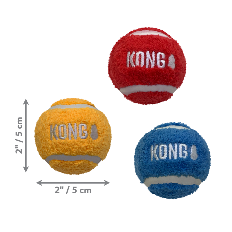KONG Sport Softies Ball - Assorted Colours-3