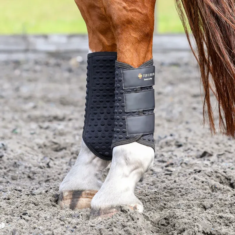 Equilibrium Stretch and Flex Flatwork Wraps - Black-2