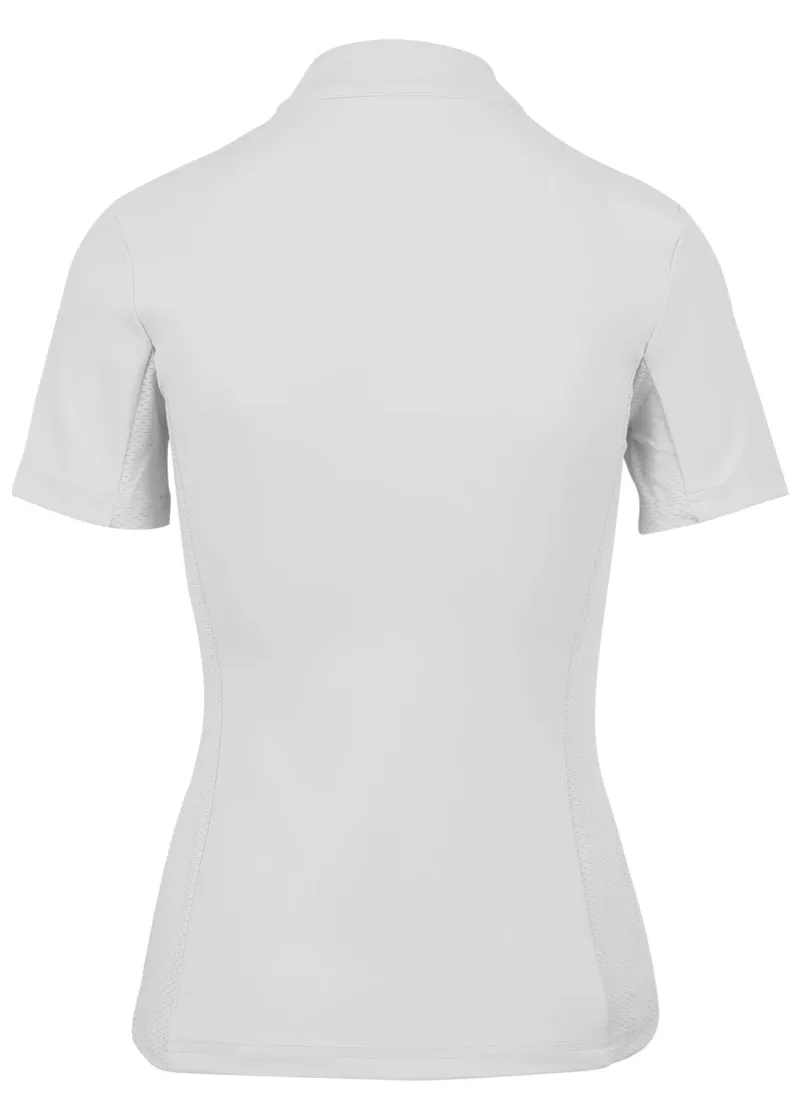 Woof Wear Women's Short Sleeve Tech Base Layer - White-1
