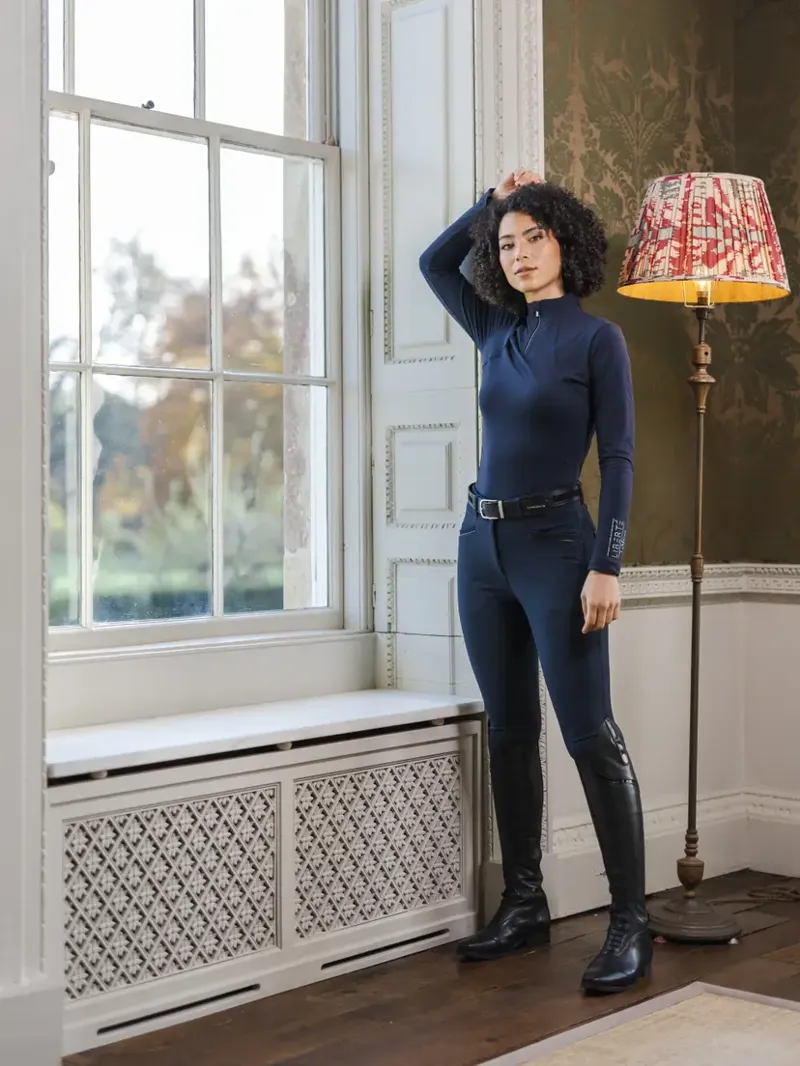 LeMieux Freya Pro Breeches - Navy-3