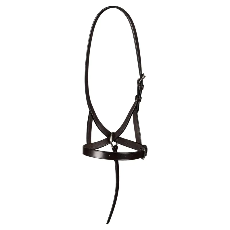Premier Equine Standard Foal Slip 3/4 inch Headcollar - Dark Havana-1