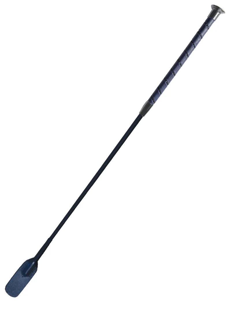 Woof Wear Stealth Riding Whip - Navy 60cm
