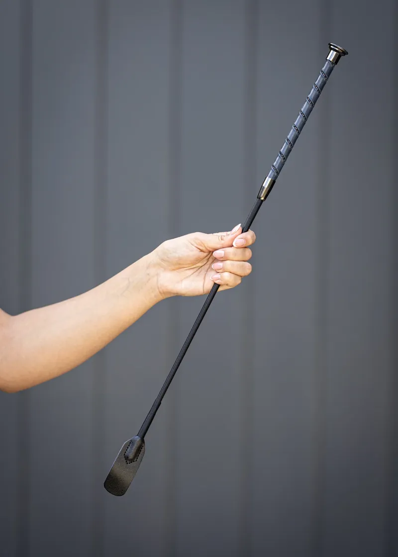 Woof Wear Stealth Riding Whip - Navy 60cm-1