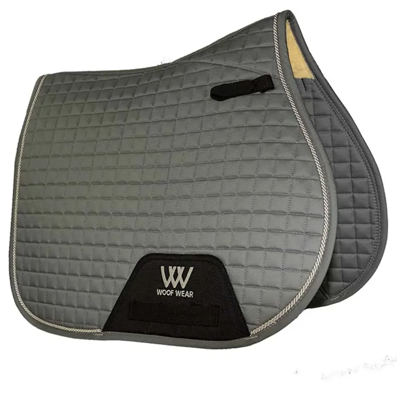 Woof Wear GP Saddle Cloth - Brushed Steel Pony
