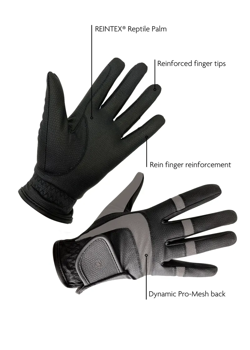 Woof Wear Sport Riding Glove - Brushed Steel-1