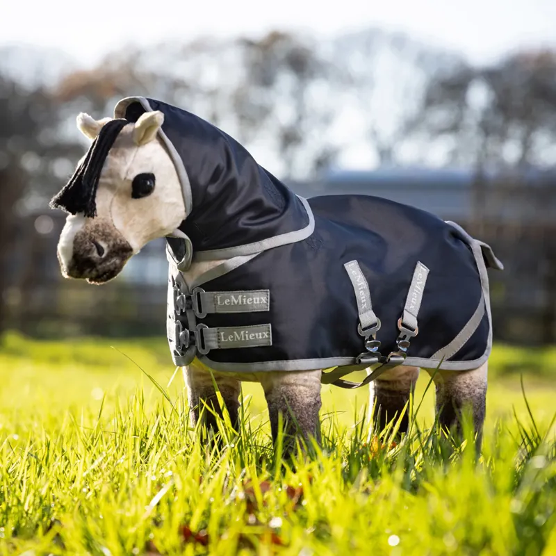 LeMieux Toy Pony Storm-Tek Rug - Navy-2
