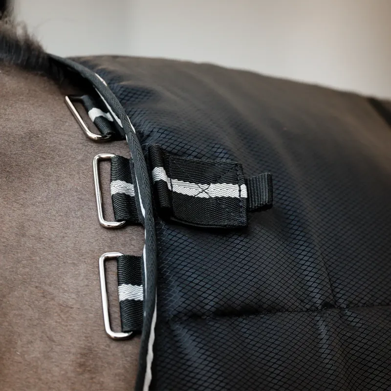 Horseware Easy-Layer 100g Stable Rug - Black/Silver-6