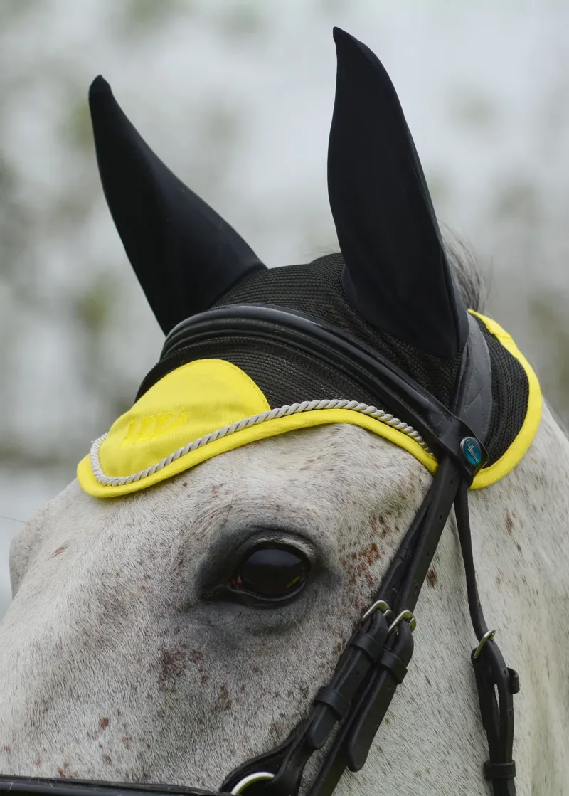 Woof Wear Fly Veil - Sunshine Yellow-1