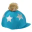 Shires Glitter Star Hat Cover - Teal