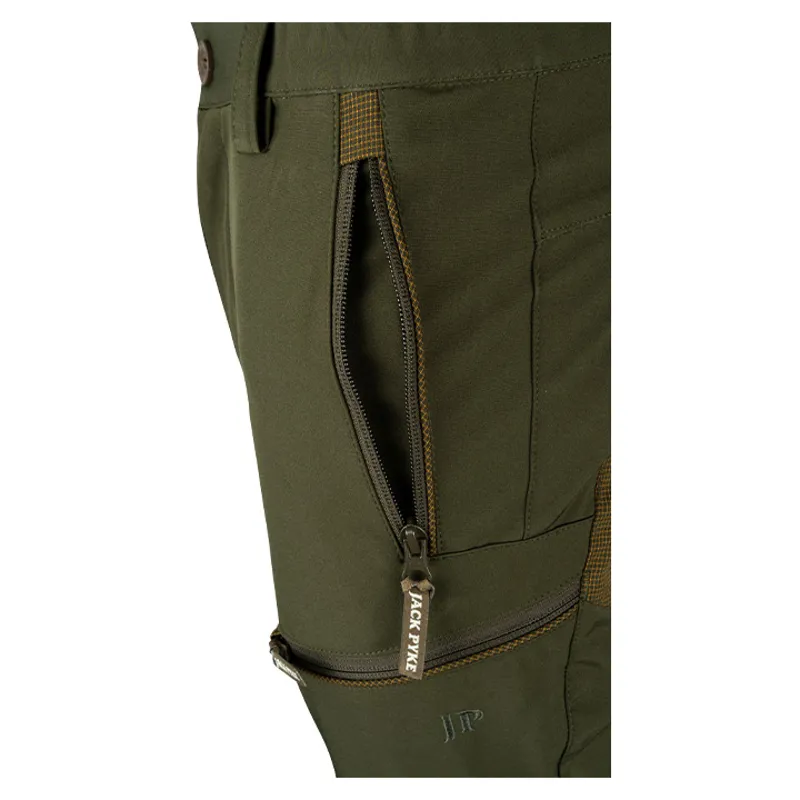 Jack Pyke Ladies Technical Trousers - Green-4