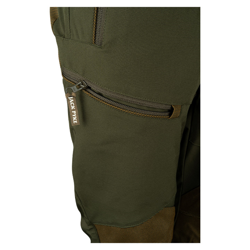 Jack Pyke Ladies Technical Trousers - Green-6