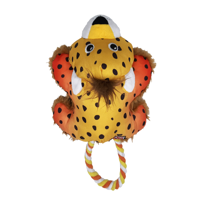 KONG Cozie Tuggz Cheetah - Small/ Medium -3