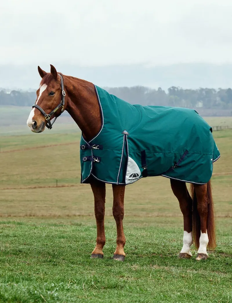WeatherBeeta ComFiTec Plus Dynamic 100G Turnout High Neck Rug - Forest Green