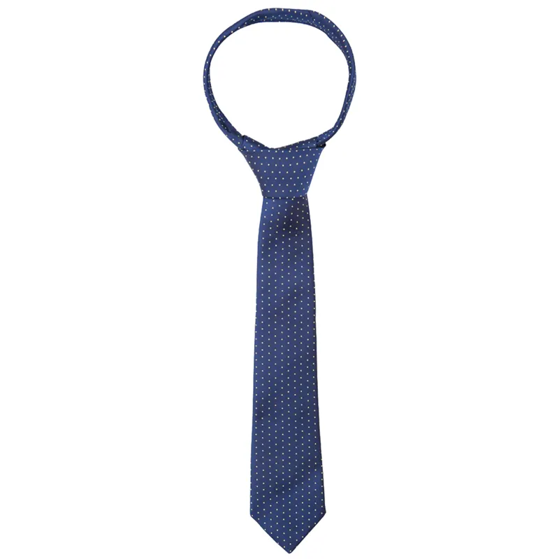 Supreme Products Show Tie - Navy/Gold Spot