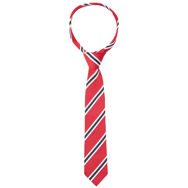 Supreme Products Show Tie - Red/Navy Stripe