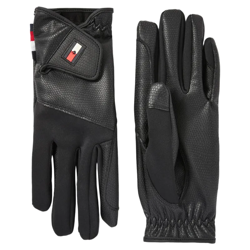 Tommy Hilfiger Bryce Winter Riding Gloves - Black