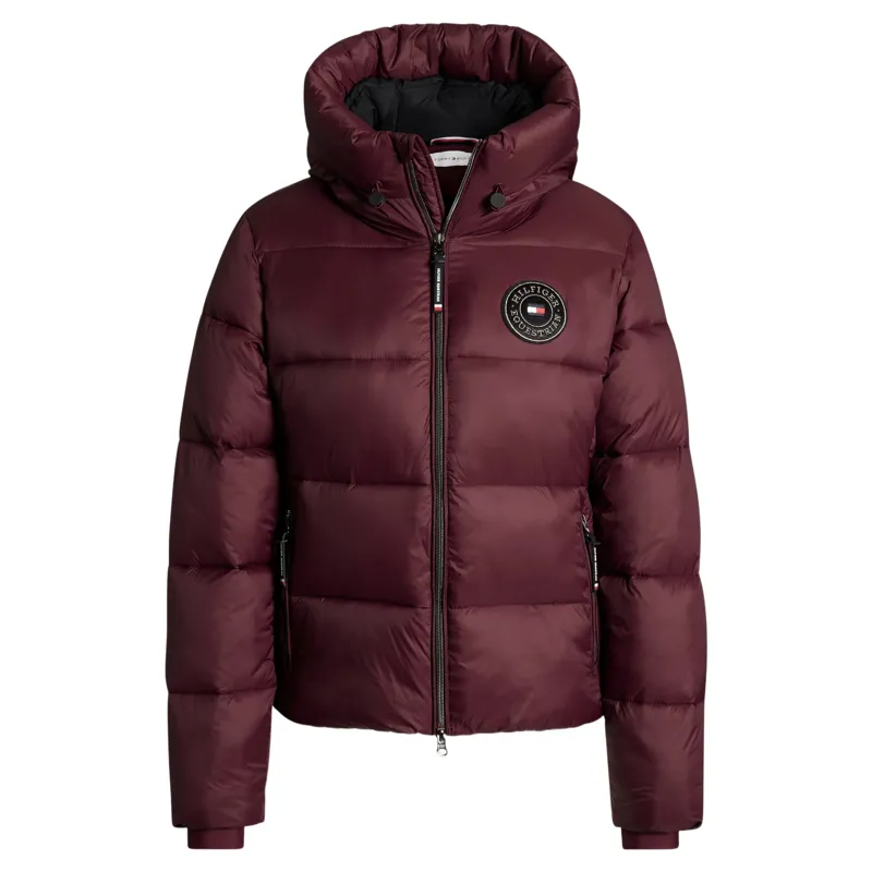 Tommy Hilfiger Glendale Women Puffer Jacket - Deep Burgundy