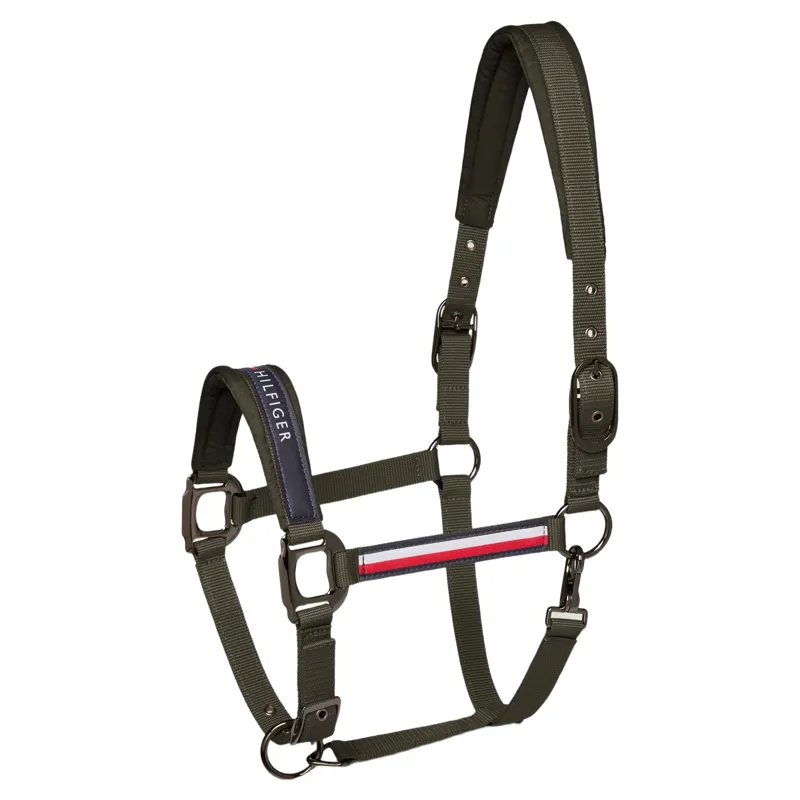 Tommy Hilfiger Yale Set Halter and Rope - Camo Green