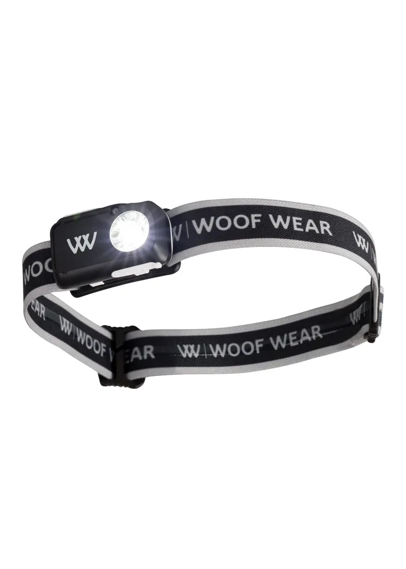 Woof Wear LED Pro Head Torch - Black 