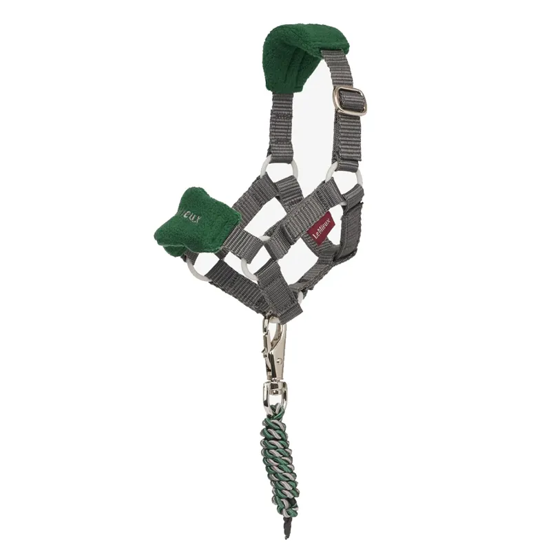 LeMieux Mini Vogue Headcollar and Leadrope - Hunter Green