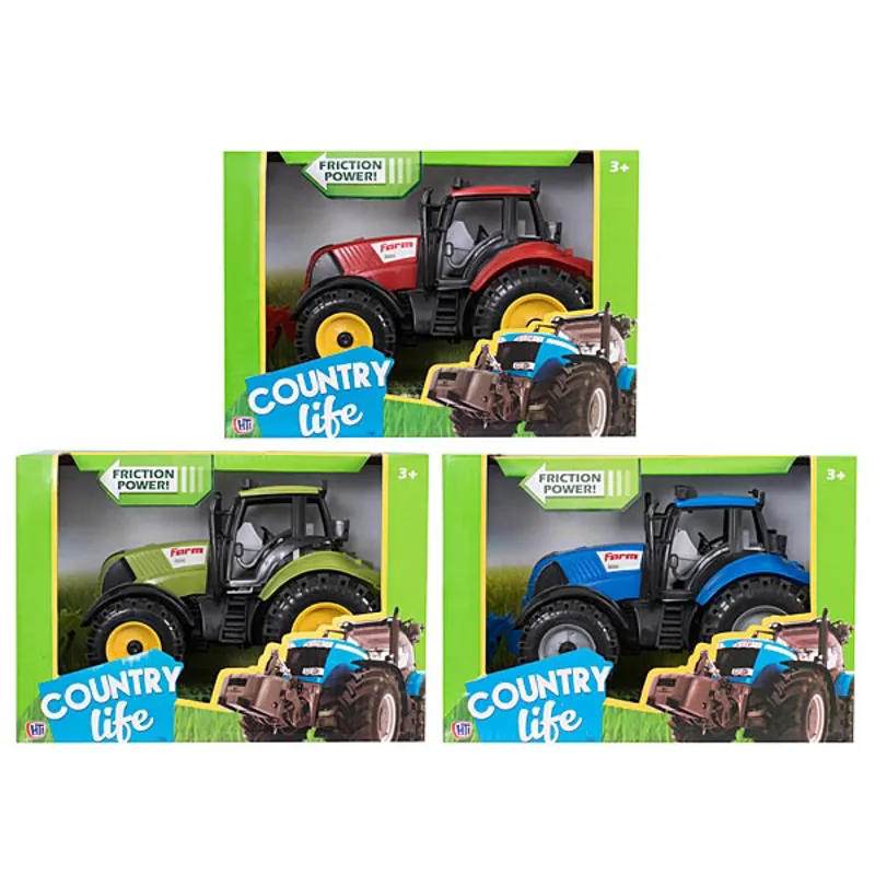 Friction Control Tractor Toy - Assorted Colours