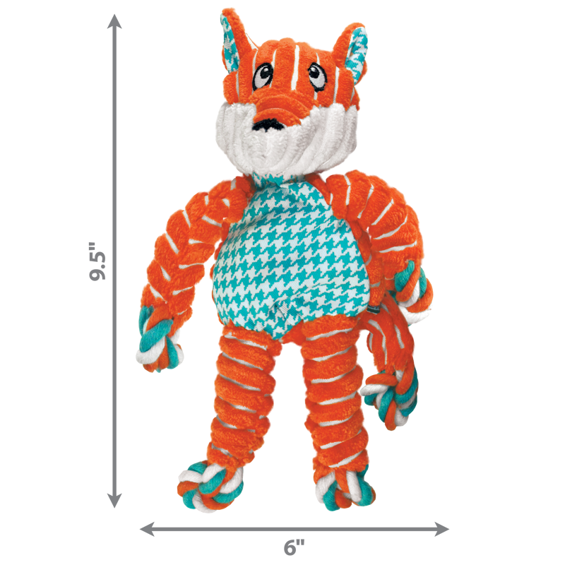 KONG Floppy Knots Fox - Small/ Medium -1