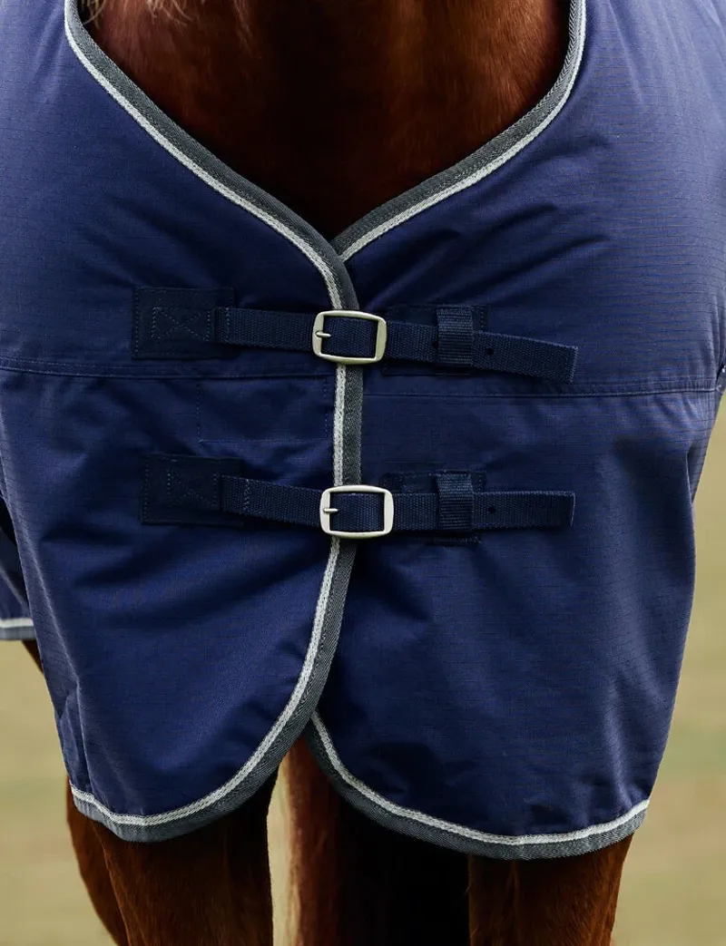 WeatherBeeta ComFiTec Tyro Turnout Standard Neck 50g Rug - Navy/Charcoal-6