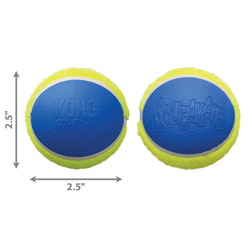 KONG SqueakAir Ultra Balls - 3-pack -3