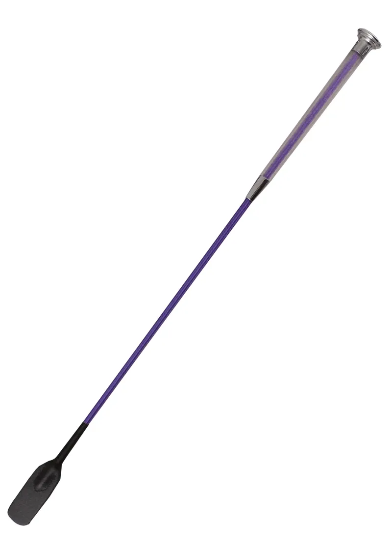 Woof Wear Gel Fusion Riding Whip - Ultra Violet 60cm