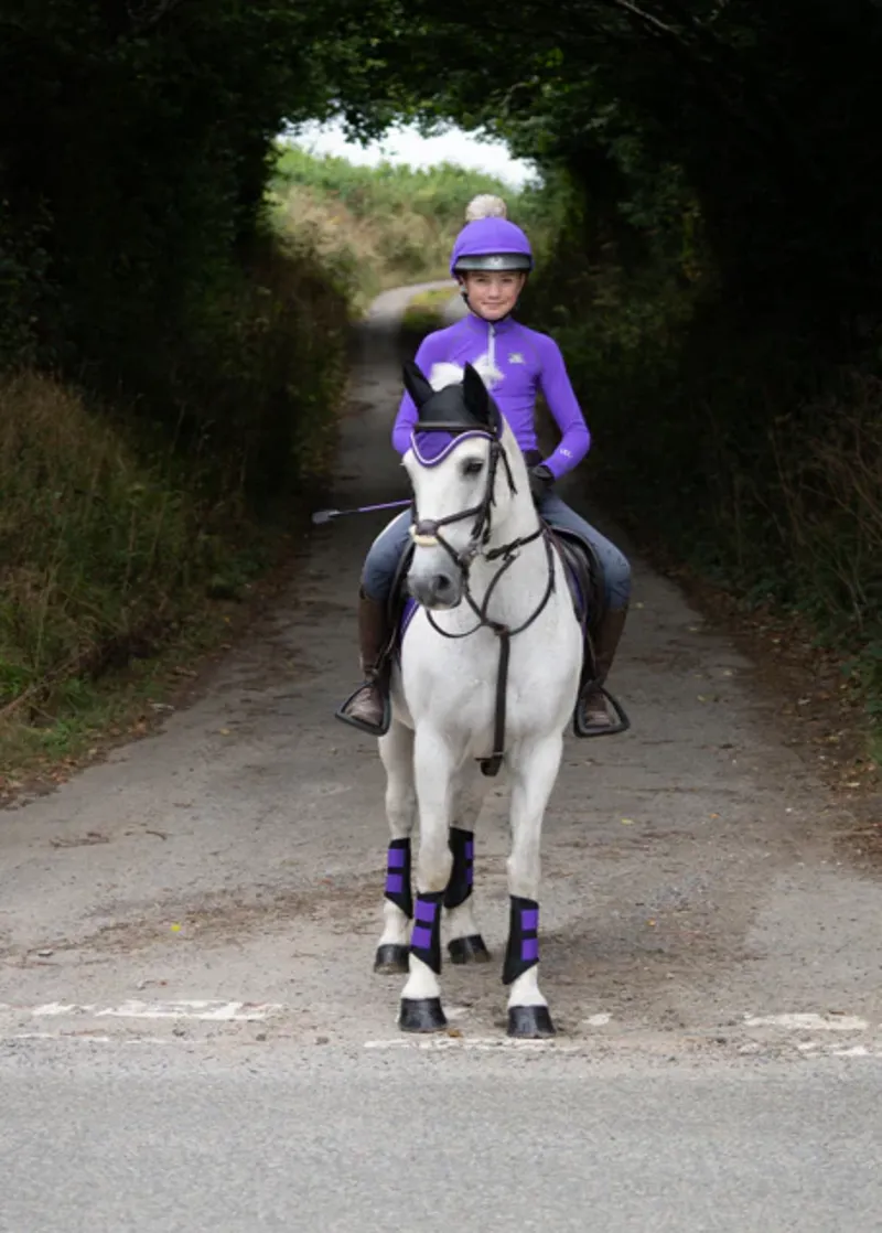 Woof Wear Fly Veil - Ultra Violet-1