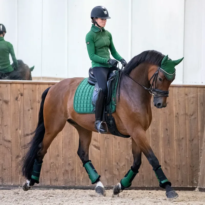LeMieux Loire Classic Dressage Square - Hunter Green-3
