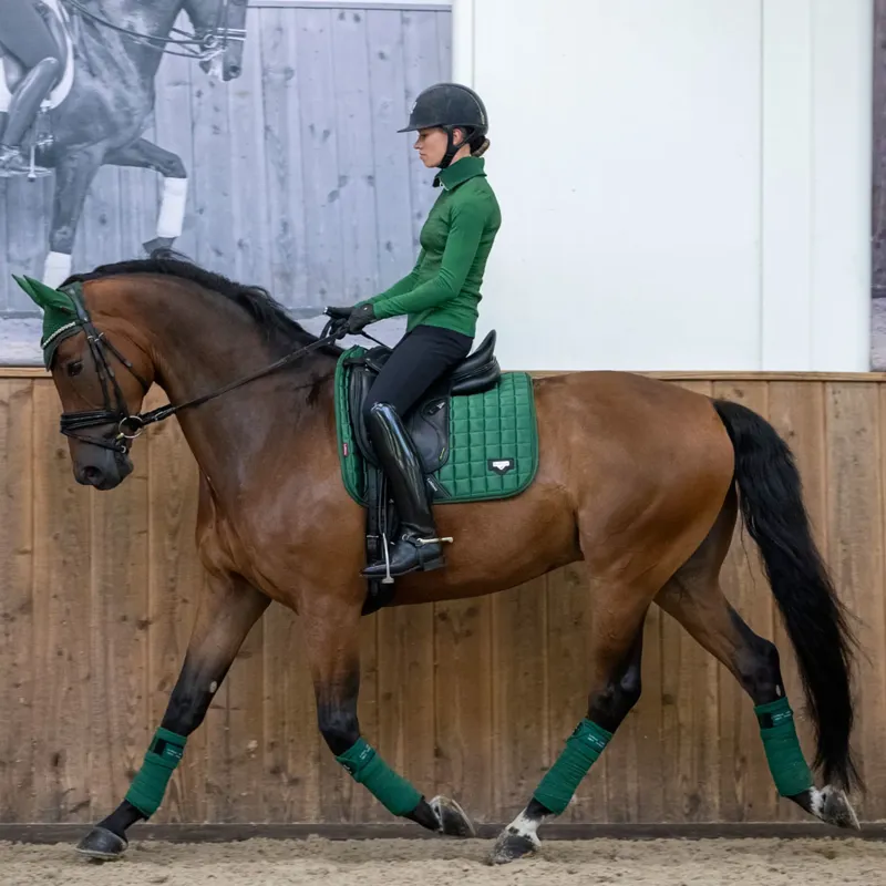 LeMieux Loire Classic Dressage Square - Hunter Green-4