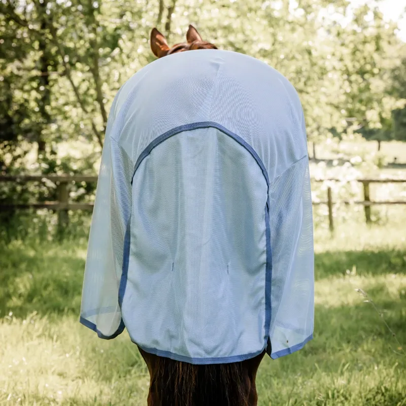Horseware Amigo Bug Fly Rug - Heather Blue/Blue/Silver-1
