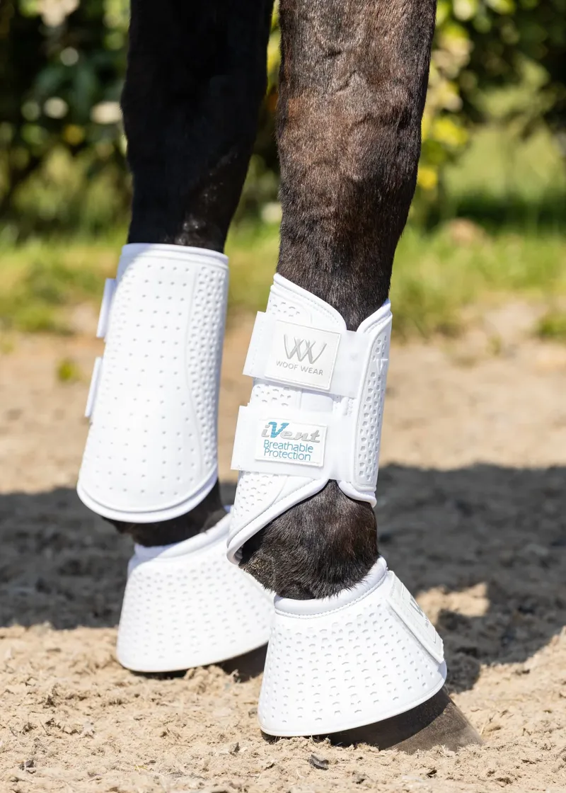 Woof Wear iVent Hybrid Brushing Boot - White-3