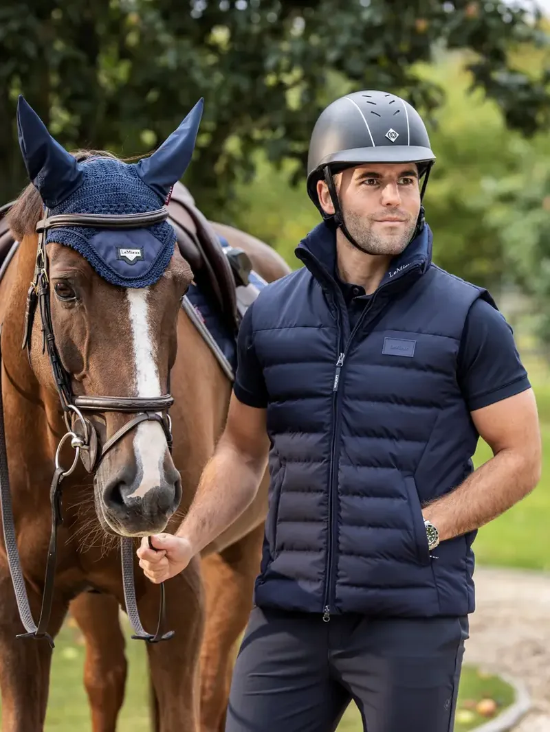 LeMieux Mens Gilet - Navy X-Small-1
