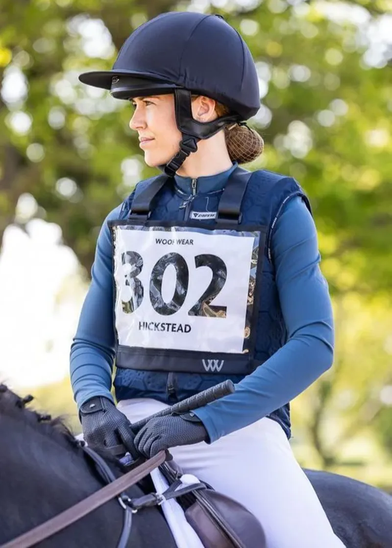 Woof Wear Event Number Bib - Black -1