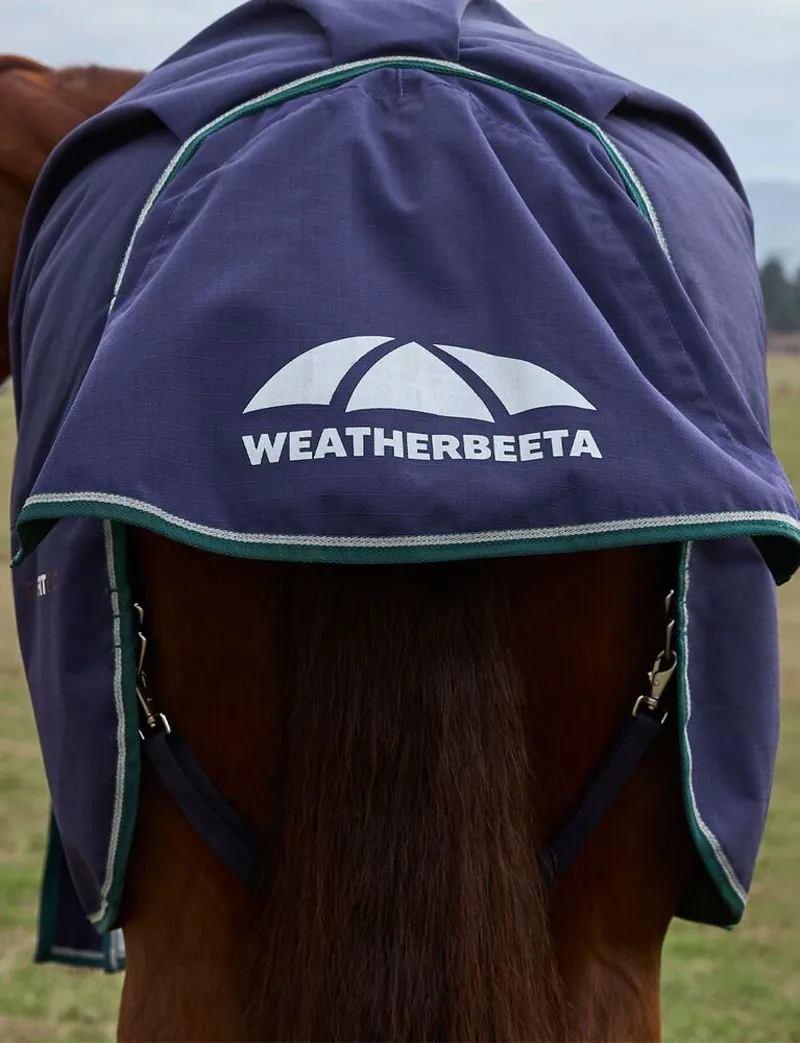 WeatherBeeta ComFiTec Plus 100G Dynamic Turnout Rug - Navy-7