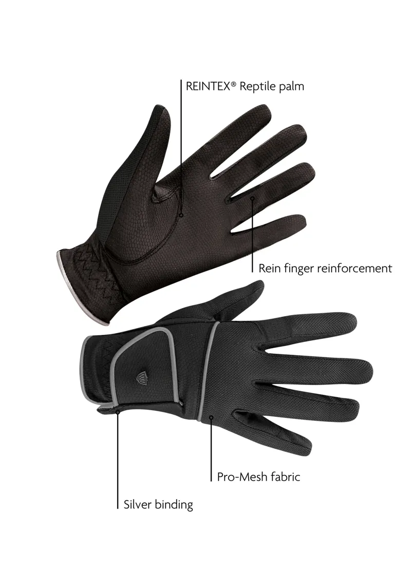 Woof Wear Vision Riding Glove - Black-1