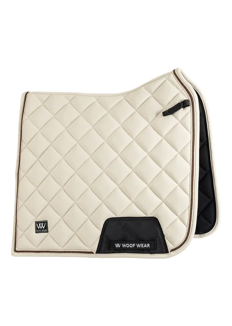 Woof Wear Vision Aura Dressage Saddle Pad - Stone Full 