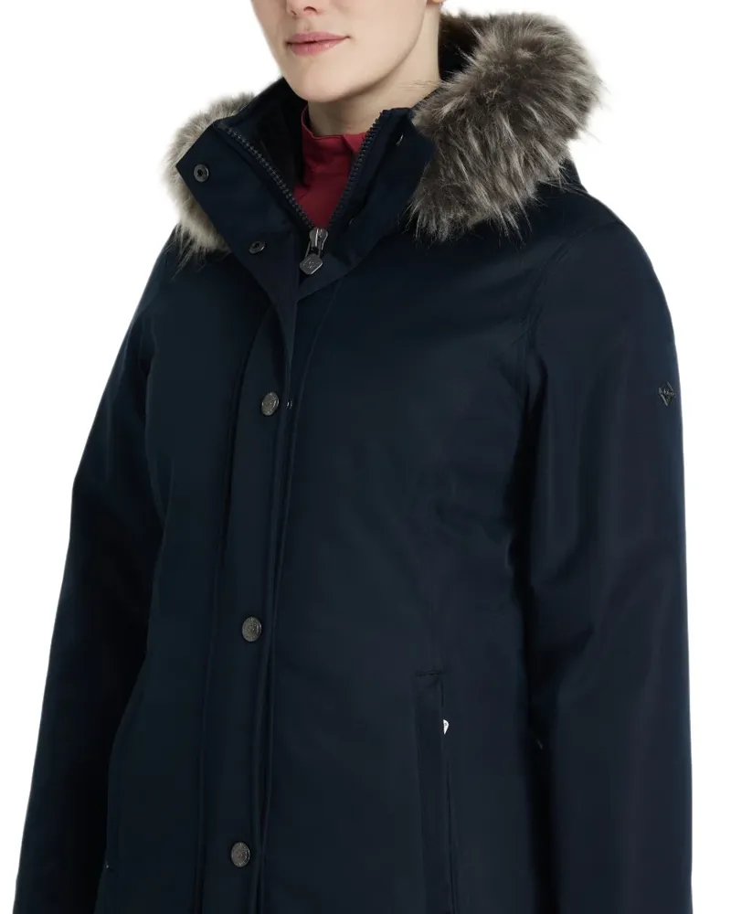 LeMieux Anya Waterproof Ladies Riding Coat - Navy-1