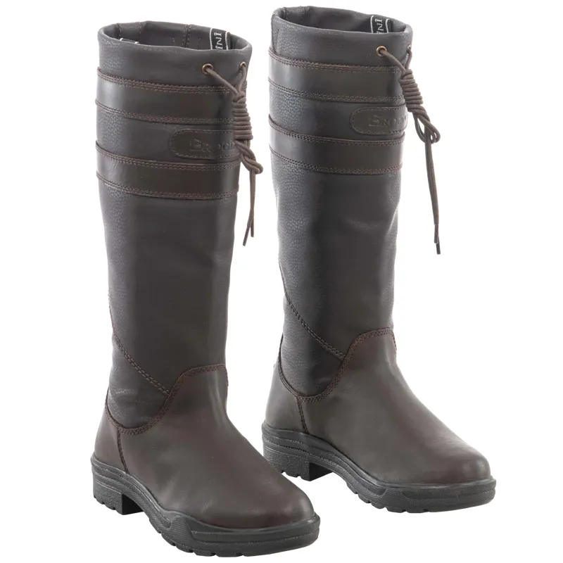 Brogini WB132K Longridge Piccino Children's Country Boots - Brown-1