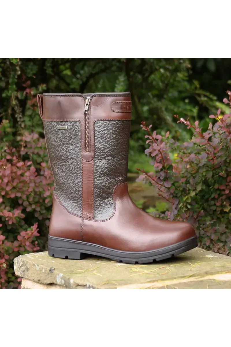 Brogini WB138 Abruzzo Mid-Calf Country Boots - Brown-4