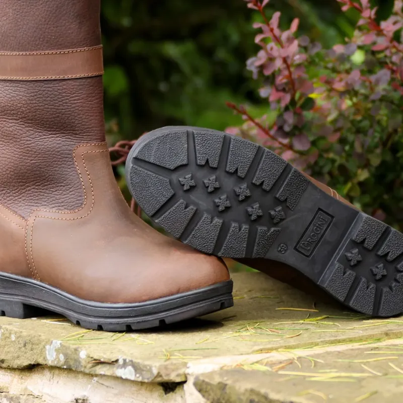 Brogini WB167 Pembroke Country Boots Wide - Brown-3