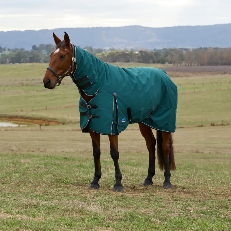 WeatherBeeta ComFiTec Classic 50g Turnout Combo Rug -  Forest Green/Black